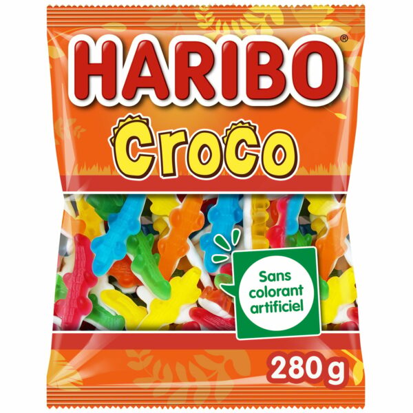 Bonbons Croco HARIBO le paquet de 280g