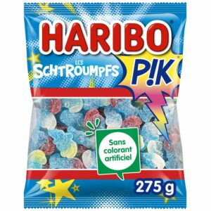 Bonbons Les Schtroumpfs Pik HARIBO le paquet de 275g