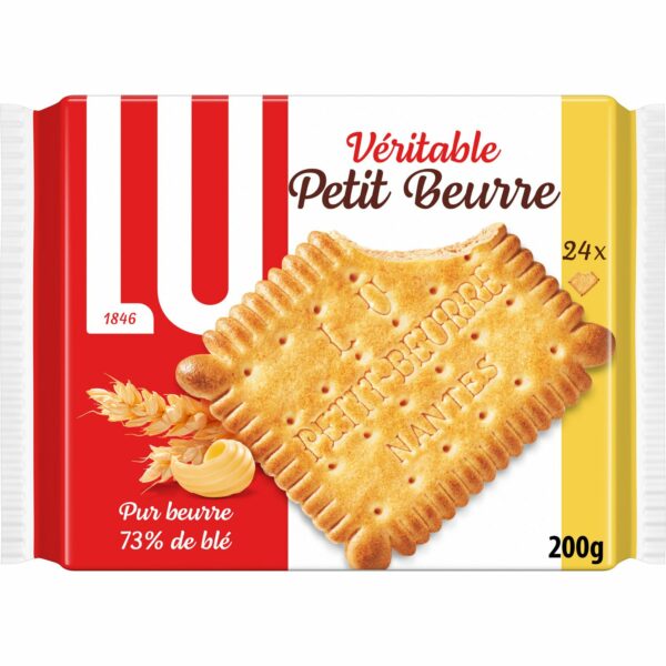 Biscuits Véritable Petit Beurre LU Le paquet de 200 g