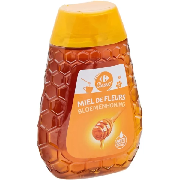 Miel De Fleurs Liquide CARREFOUR CLASSIC' le flacon de 250g